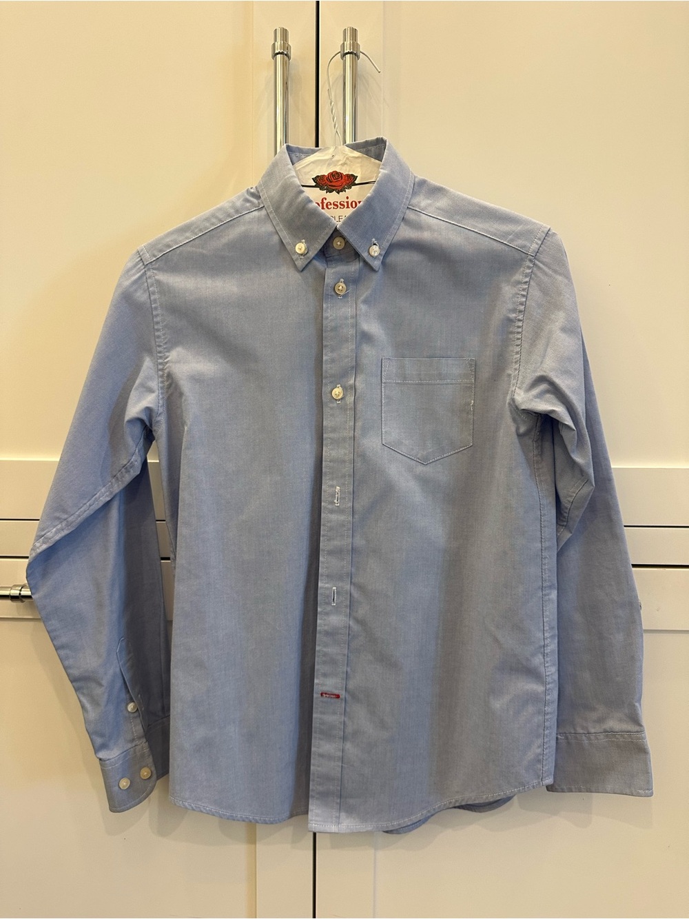 Tommy Hilfiger Boys Light Blue Dress Shirt - Size 12
